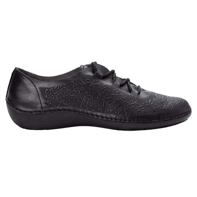 

Черные женские повседневные туфли на плоской подошве Propet Chantel Oxfords WCX012LBLK, Черный, Propet Chantel Oxfords