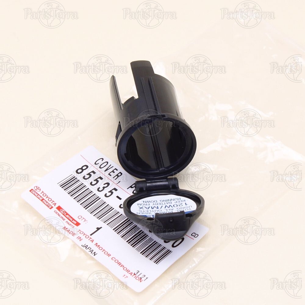 85535-35080-C0 Genuine Toyota 4RUNNER Lexus NX300 Power Outlet Socket Cover No.1