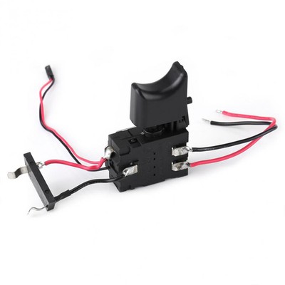 Trigger Switch Electric Cordless Drill 16A 7.2V-24V Push Button With Small Light