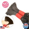 Deep Wave Bulk Human Hair for Braiding No Weft 100 g (1 Pack-2 Bundles) 100% Unprocessed Brazilian Virgin Human Hair Braiding Curly Deep Bulk For Micro Braids 20 inch (Dark Brown #4)