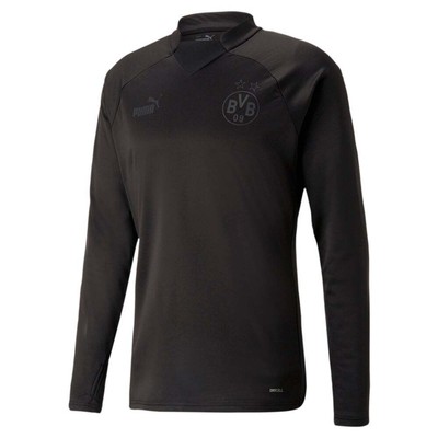 

Puma Bvb Mock Neck Prematch Толстовка мужская черная 76954902, Черный, Puma Bvb Mock Neck Prematch Sweatshirt