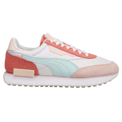 

Puma Future Rider Soft Lace Up Женские белые кроссовки Повседневная обувь 381141-11, Белый, Puma Future Rider Soft Lace Up