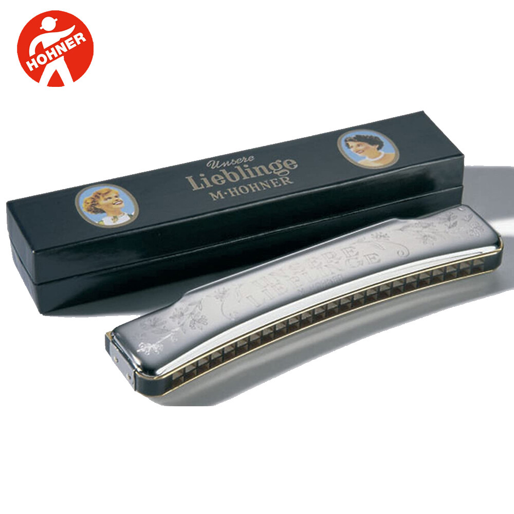 Hohner M7332017 ハーモニカ Hohner Unsere Lieblinge 48-Hole Key of C Octave Diatonic