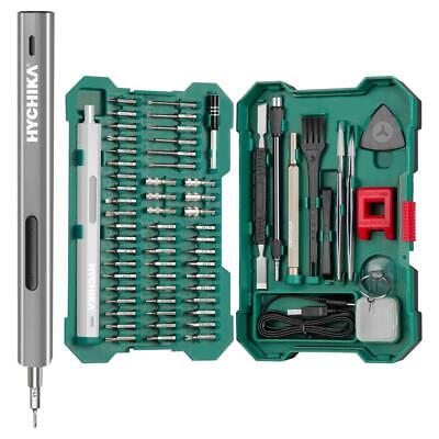 67 in 1 HYCHIKA Precision Electric Screwdriver Set For Watches Cameras Tablets