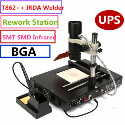T862++ IRDA Welder Infrared SMT SMD BGA Infrared Heating Rework Station Welder