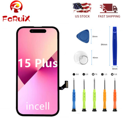 For iPhone 15 Plus Screen Replacement LCD Touch Display Digitizer Assembly /Tool