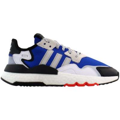 

Adidas Nite Jogger Мужские синие кроссовки Повседневная обувь EH1294, Синий, adidas Nite Jogger