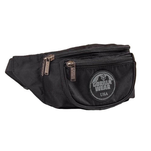 Gorilla Wear Fanny Pack - schwarz - Bodybuilding Fitness Accessoires