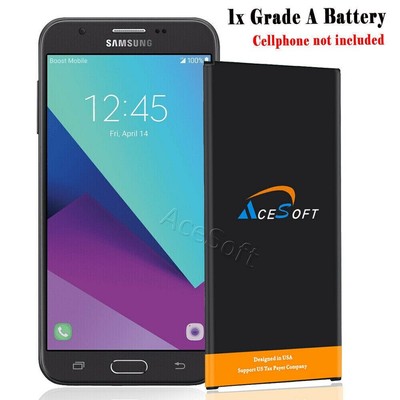 AceSoft 3870mAh Extended Slim Battery for Samsung Galaxy J7 Sky Pro S727VL Phone