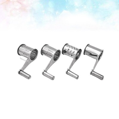 4 Pcs Runde Mandoline Slicer Dreh Käse Cutter Käse Gitter Klingen Käse Slicer