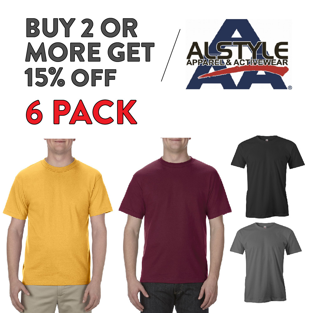 PACK AAA ALSTYLE 1301 MENS PLAIN 