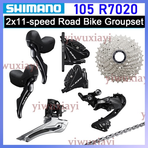 Shimano 105 R7020 R7100 2x11 Speed Road Bike Groupset