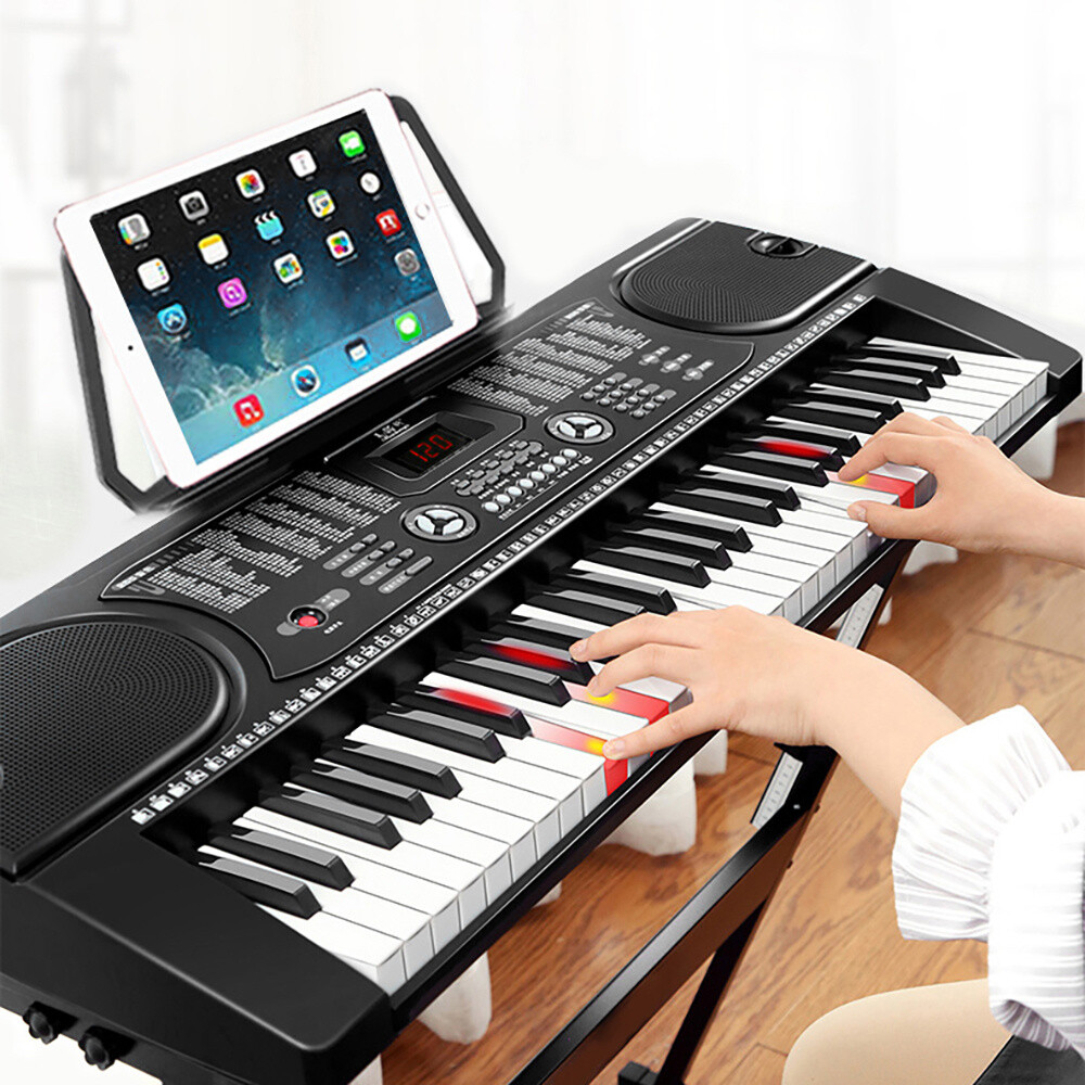 61 Key Digital Music Electronic Keyboard Kids Children Electric Piano