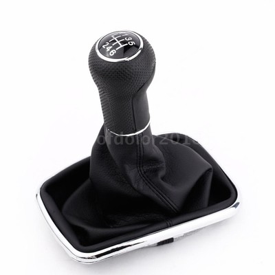 6 Speed Gear Shift Knob Gaitor Boot for VW Golf GTi Mk4 99-05 Bora UK I2M9
