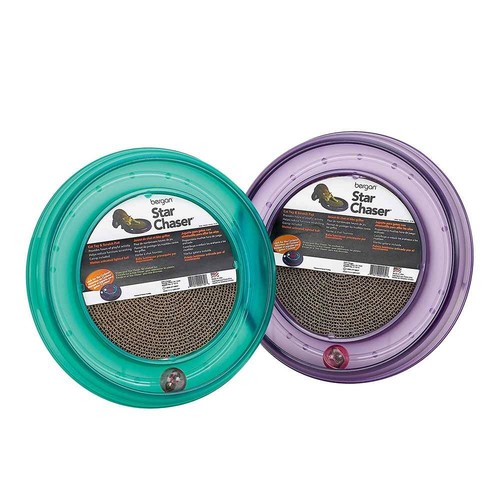 Bergan Starchaser Turboscratcher Cat Toy Assorted 16