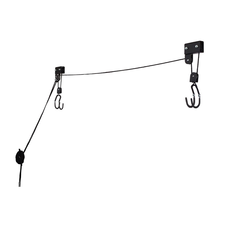 HANGING STORAGE SYSTEM Ceiling Pulley System for Canoes, Bikes, Ladders, Kayak