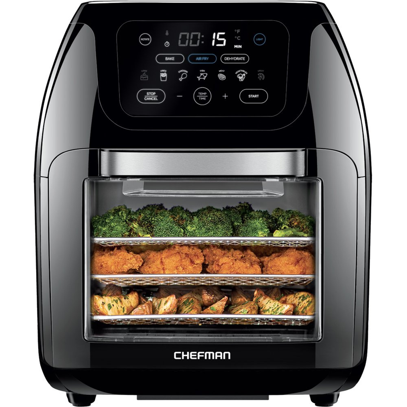 + Rotisserie Dehydrator With Interior Lighting Black
