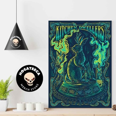 Kitchen Dwellers Nov 6-7-8-9-10-12 2024  tour poster