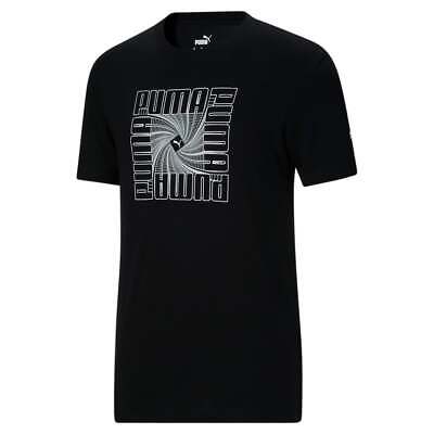 

Puma Box Reflective Graphic Crew Neck Футболка с коротким рукавом Мужская черная спортивная C, Черный, Puma Box Reflective Graphic Crew Neck Short Sleeve T-Shirt