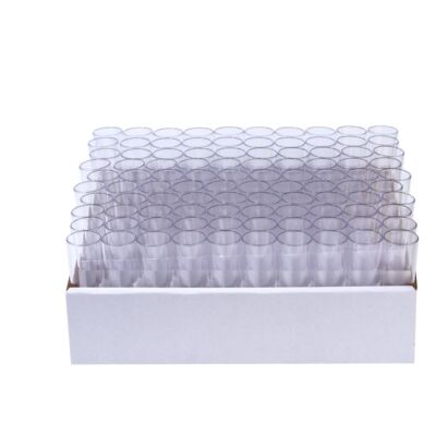 Drosophila Narrow Vials Combo, 25*95mm, Disposable Vials Plastic for Observation