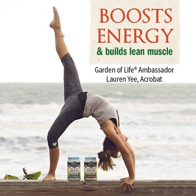 Garden Of Life Meal Replacement Organic Plant Based Protein Powder Vanilla Chai