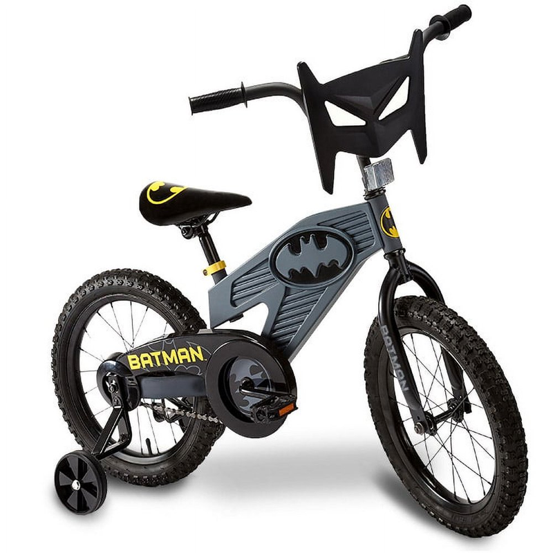 Boys Batman 16" Wheel Hero Bike Learning Training Bicycle for Kids Gotham