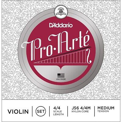 D'Addario Pro-Arte Series Violin String Set 4/4 Size