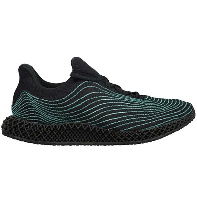

Мужские кроссовки Adidas 4D Parley Running, размер 4,5 м, спортивная обувь FX2434, Черный, adidas 4D Parley Running
