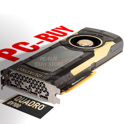 NVIDIA Quadro GV100 32GB HBM2 Professional Graphics Card