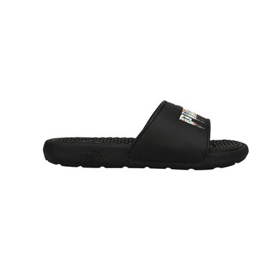 

Черные повседневные сандалии для мальчиков Puma Cool Cat Multi Drip Bx Slide Youth Boys 388065-01, Черный, Puma Cool Cat Multi Drip Bx Slide Youth