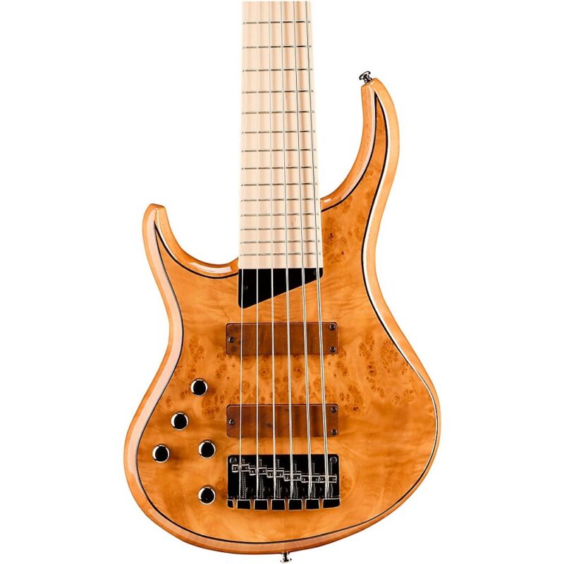 Mtd Kingston Z6 6-string Left-handed Maple Fingerboard Electric Bass Natural