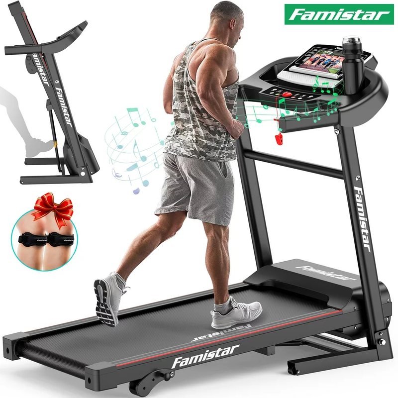Folding Incline Treadmill for Home with Smart LCD Display, 265Lbs, 12 Programs 3