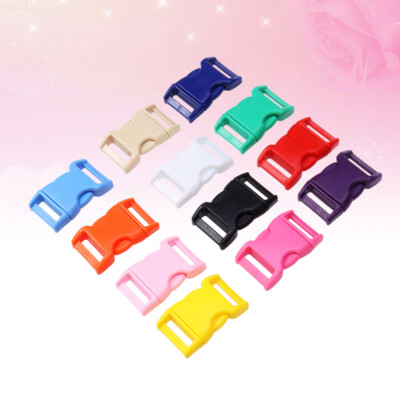  80 Pcs Quick Release Buckle Clip Heavy Duty Side Buckles Small