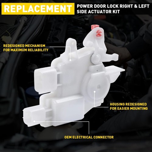 New Power Door Lock Actuator LH+RH for 2003-2007 Honda Accord EX/EX 4/LX SE/LX 4