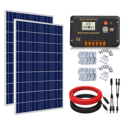 Купить Панели солнечных батарей 200Вт ватт комплект 12V панели ...