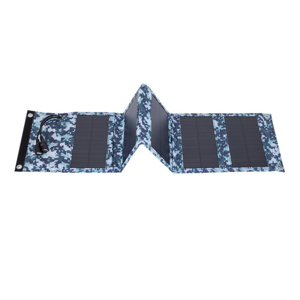 7W Collapsible Solar Panel Portable Backup Emergency Charger For Game Consoles