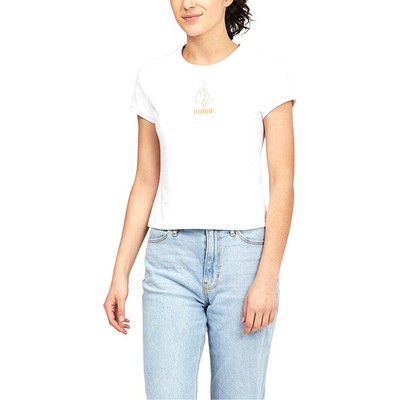 

Puma B. Phat X Fierce Crew Neck Short Sleeve TShirt Womens Size  Casual Tops 5, Белый