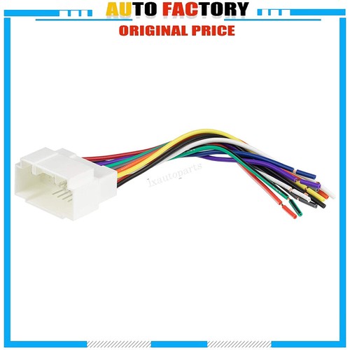 Câble Adaptateur ISO Auto Pour Honda Accord/Civic/CRV Et Suzuki Swift/Grand Vitara (Modèles 1998-2015) - Faisceau Audio Stéréo, Bleu - 5