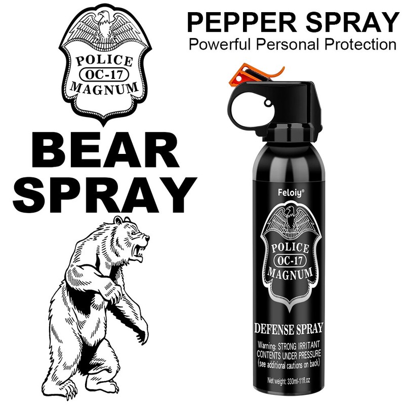 Bear Spray Large 11 oz Canister Powerful Home Protection