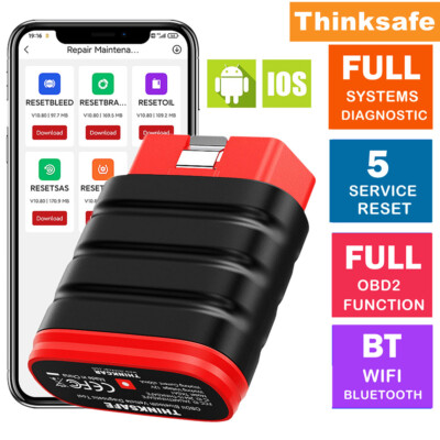 ThinkCar ThinkSafe OBD2 Scanner Bluetooth All System Diagnostic Tool ABS SRS EPB