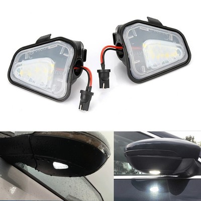 LED Side Under Mirror Puddle Light Lamp For VW CC/EOS/Scirocco/Passat B7/Jetta