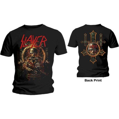 SLAYER Hard Cover Comic Book T-Shirt Black New