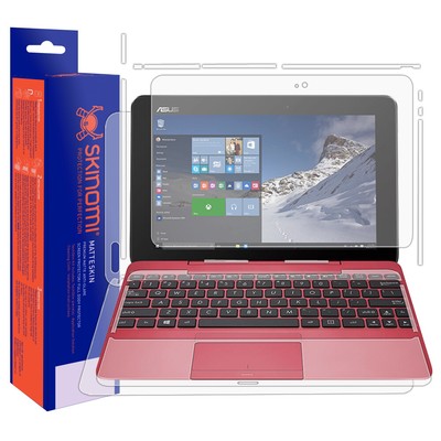 Skinomi Anti-Glare Full Body Skin Transformer Book T100HA Tablet & Keyboard Only