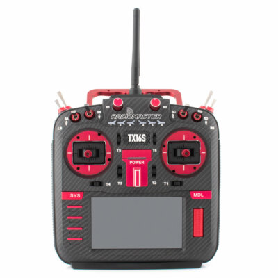 RadioMaster TX16S MKII MAX Radio Multi-Protocol Hall Gimbal V4.0 Mode 2 Red