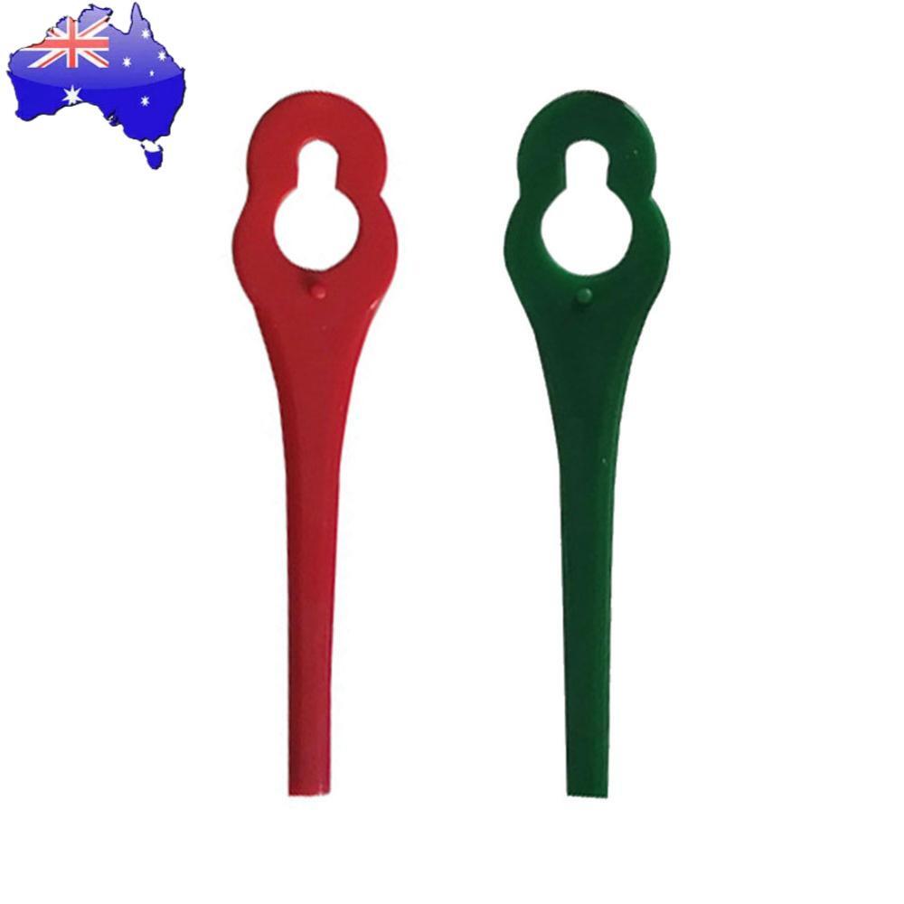 40pcs Cordless Grass Trimmer Strimmer Garden Plastic Blade Electric Lawn Mower