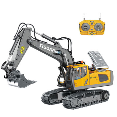 2.4GHz 1:20 RC Truck Crawler Bulldozer Excavator Construction Remote Control Toy