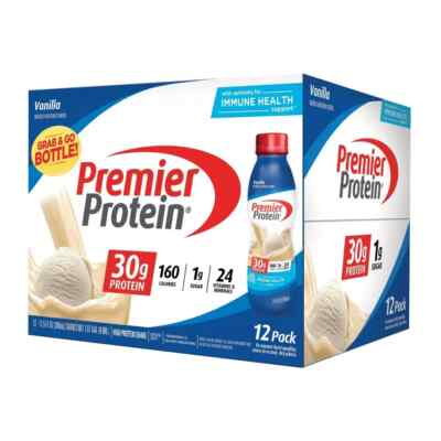 Premier Protein Nutritional Shake - Vanilla - 11.5oz/12ct
