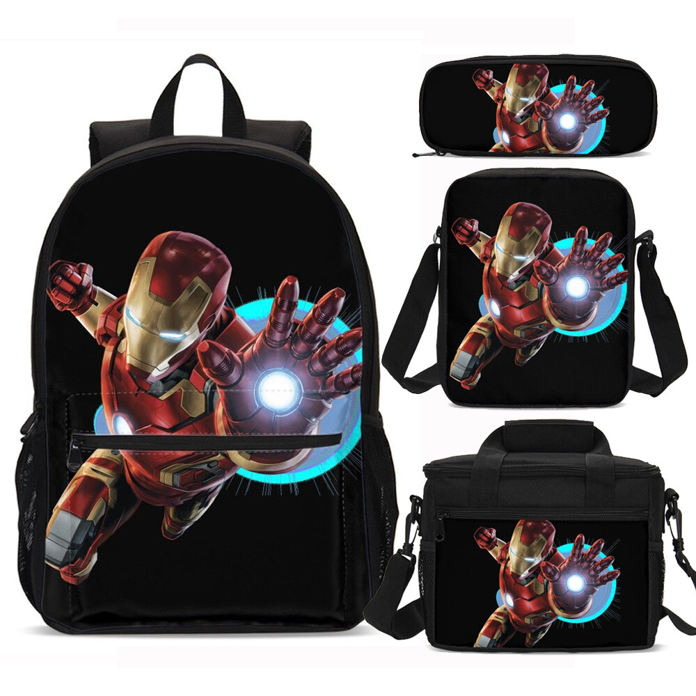 iron man school bags