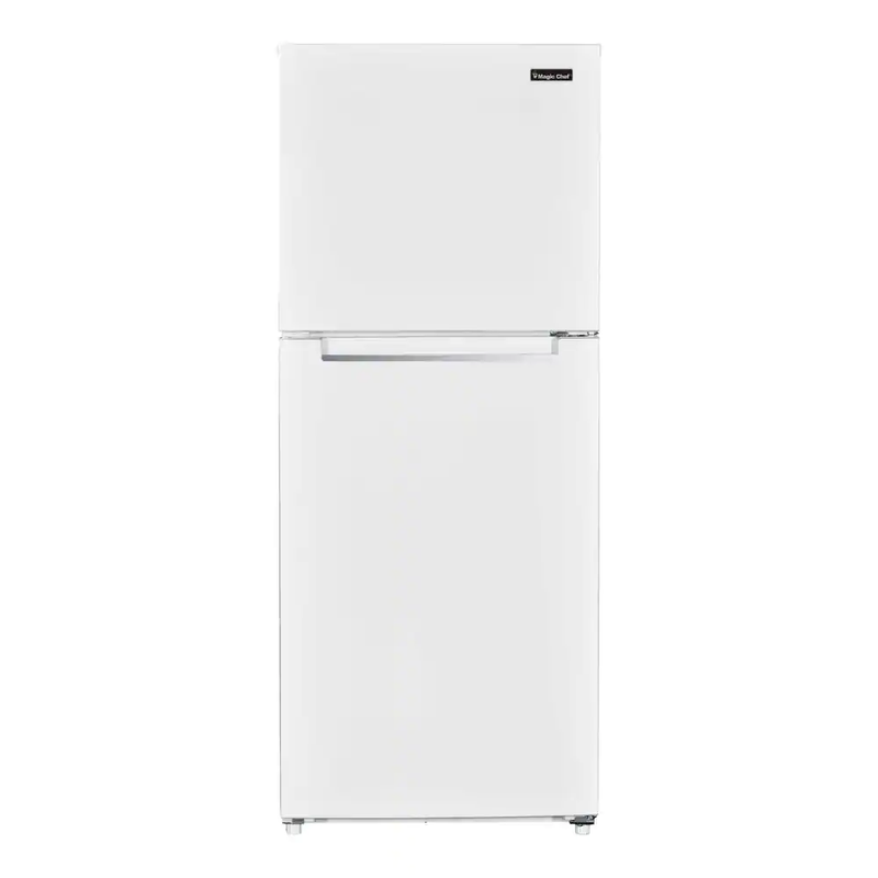 10.1 Cu. Ft. Top Quality  Freezer Refrigerator in White / Pl
