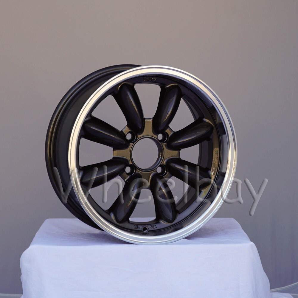 Wheels rotate. Wheels rotate